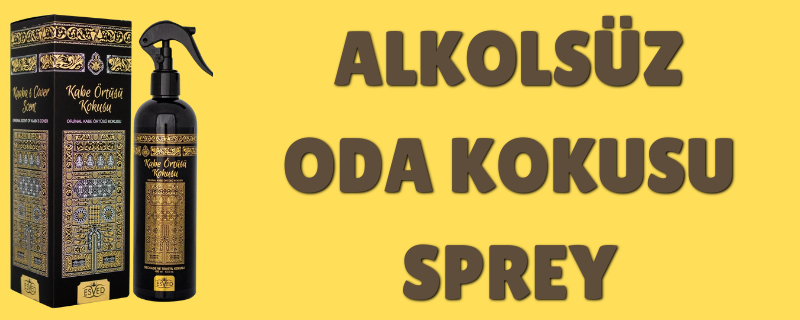 Alkolsüz oda spreyi