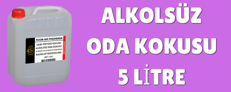 alkolsüz oda kokusu 5 litre