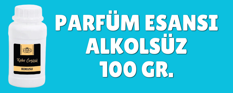 parfüm esansı alkolsüz 100 gram