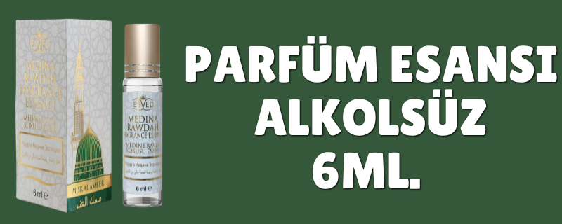 parfüm esansı alkolsüz 6ml